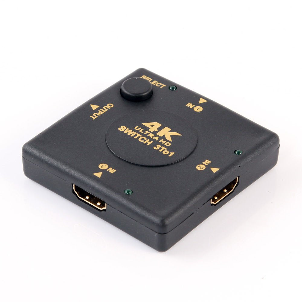 Multiplicador 3 Puertos HDMI 4K TV DVD Switch Ultra Hd 3 en 1 S0193
