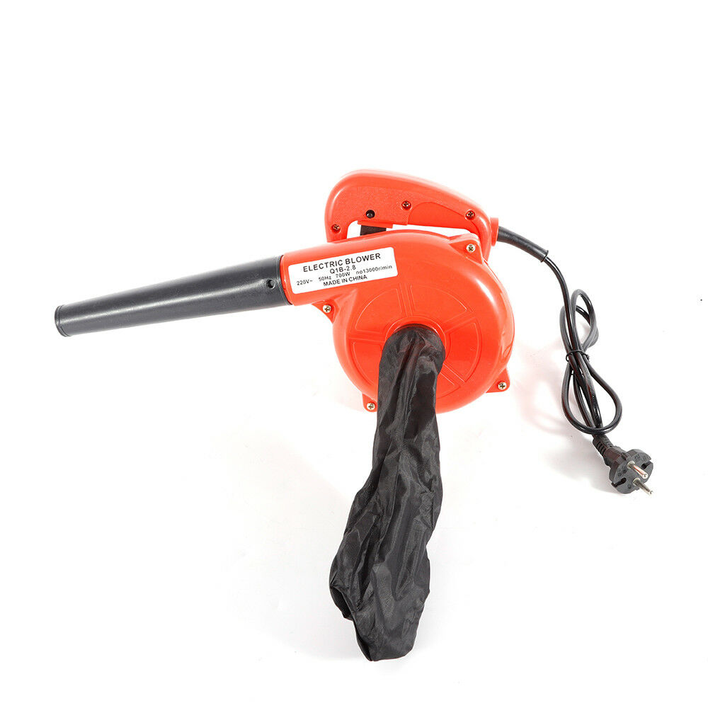 Soplador Aspirador De Aire 700w Pc Laptop Herramienta Limpieza Rojo S0210