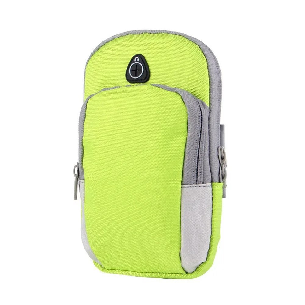 Bolso Porta Celular Deportivo Con Correa brazalete Verde S0259-2