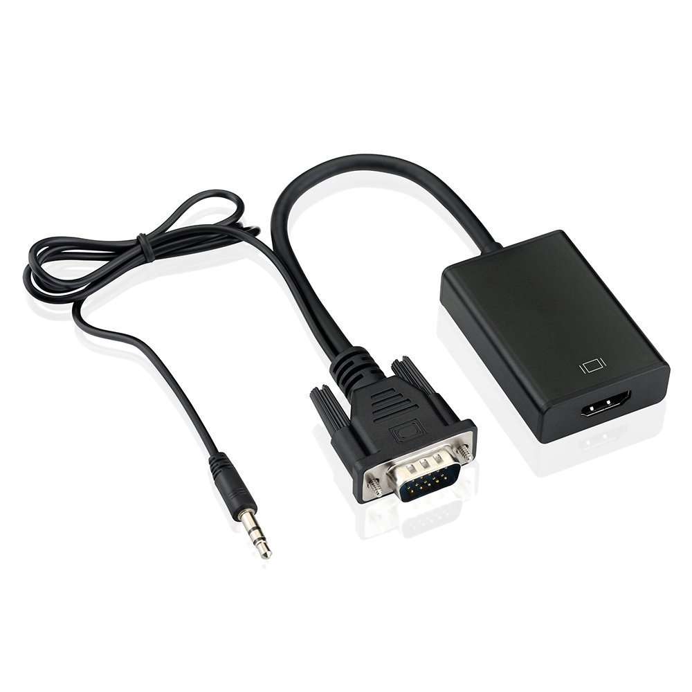 Convertidor VGA a HDMI con Audio Digital Full HD 1080p S0263