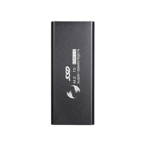 Adaptador Convertidor Case SSD Mini M.2 Ngff Sata a USB 3.0 Negro S0273