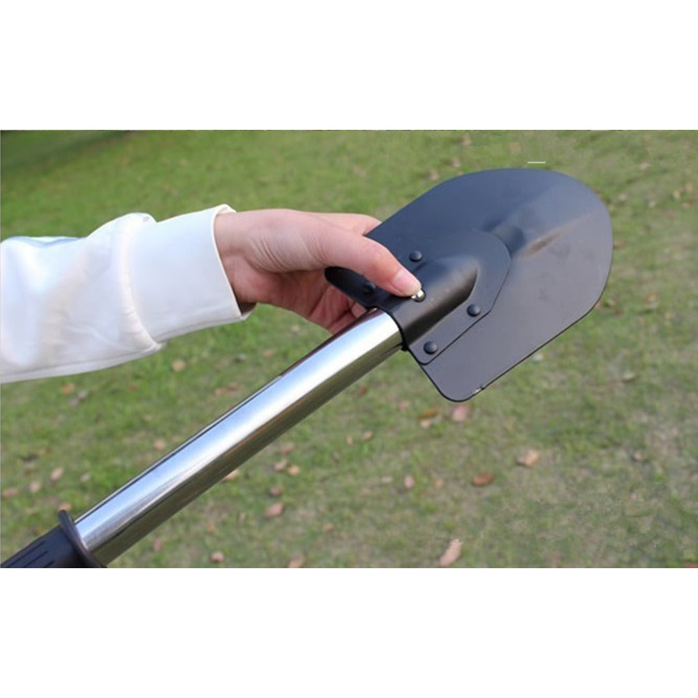 Pala 4 en 1 Camping Plegable Hacha Sierra y Cuchillo + Funda S0281