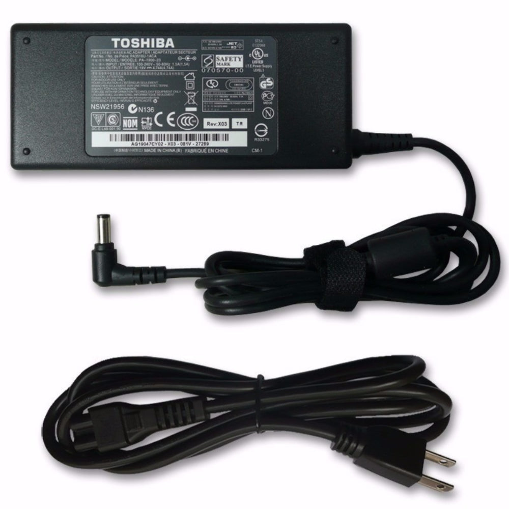 Cargador Genérico Laptop Toshiba 19V 3.42A 75w 5.5 2.5mm S0310