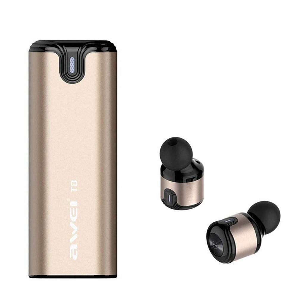 Audífonos Awei T8 Tws Bluetooth Inalámbricos iPhone Android S0428-1