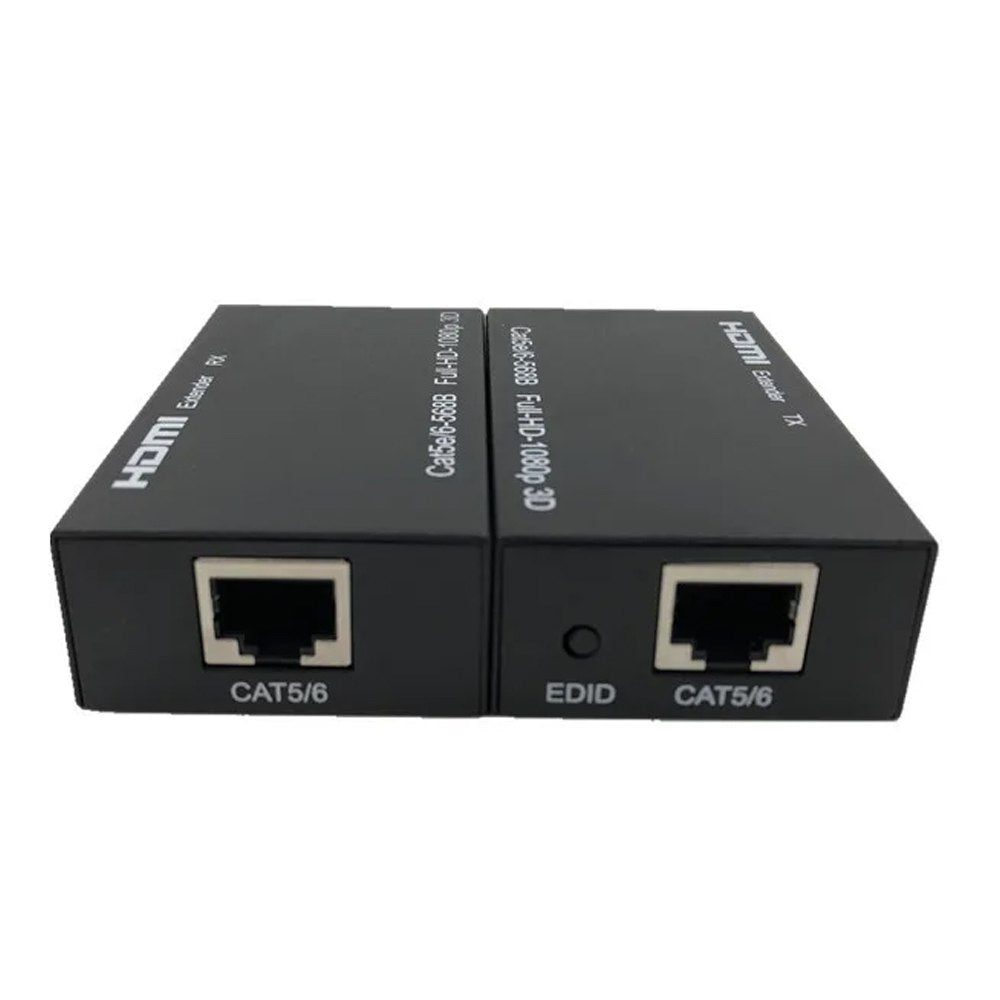 Extensión Extender Hdmi a Rj45 Utp Cat 5 6 Hasta 60 Metros lan S0455