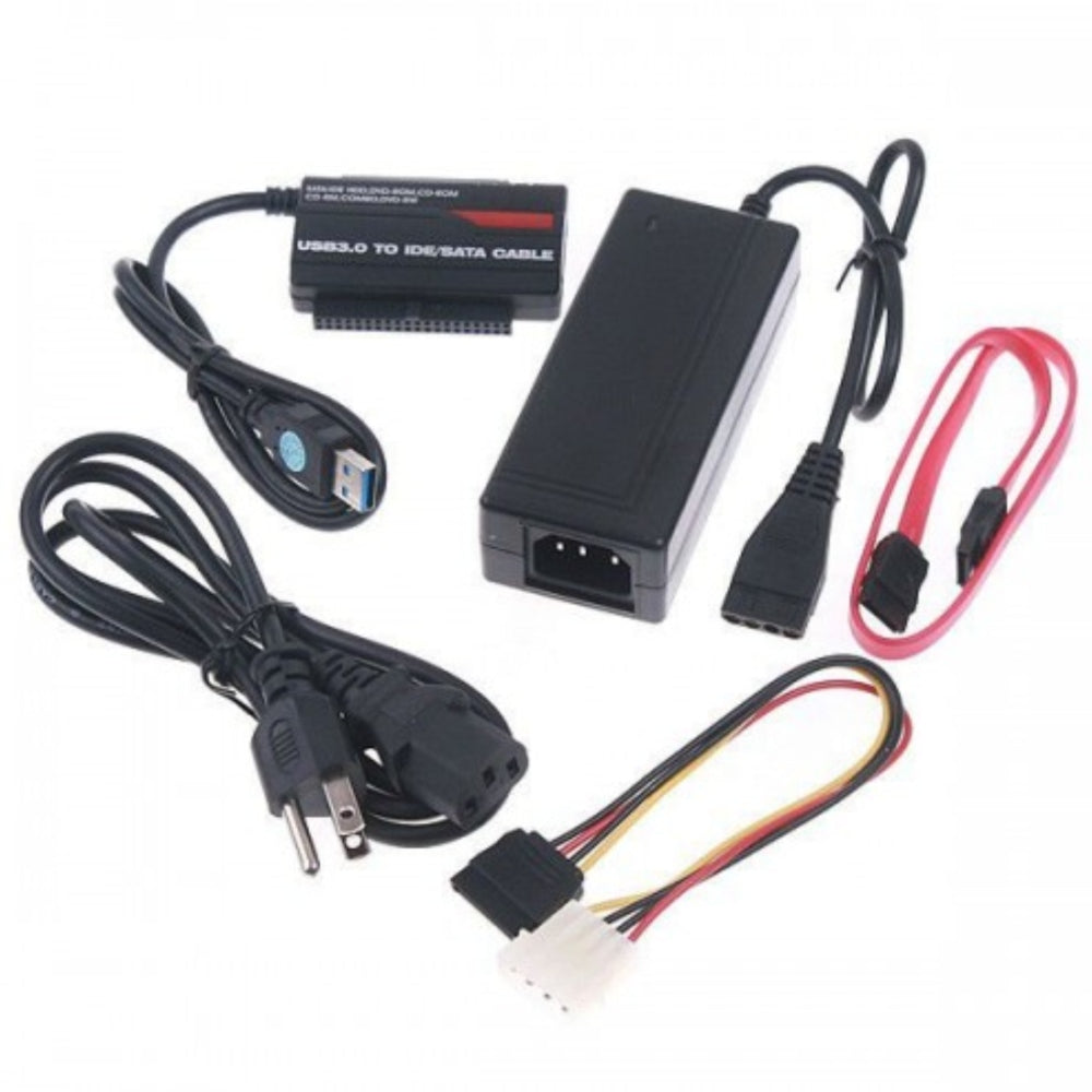 Convertidor IDE y Sata 3.5 2.5 a USB 3.0 Disco Duro DVD CD S0582