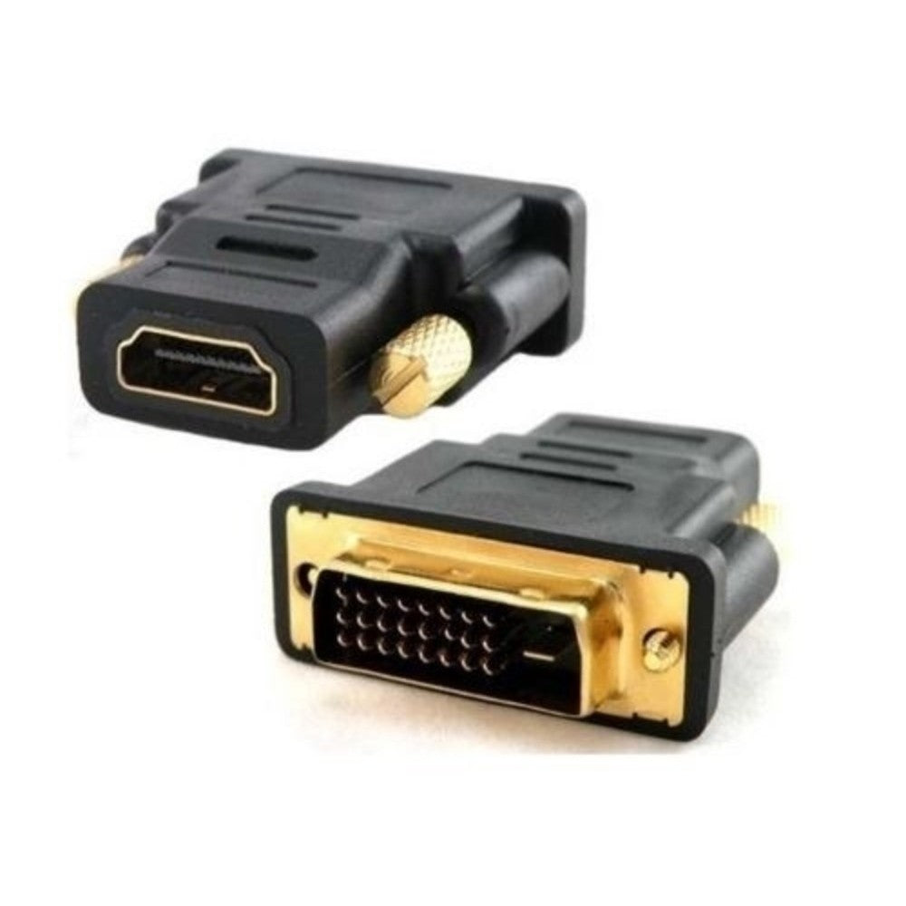 Adaptador Convertidor Dvi Macho 24 + 1 a HDMI Hembra S0635