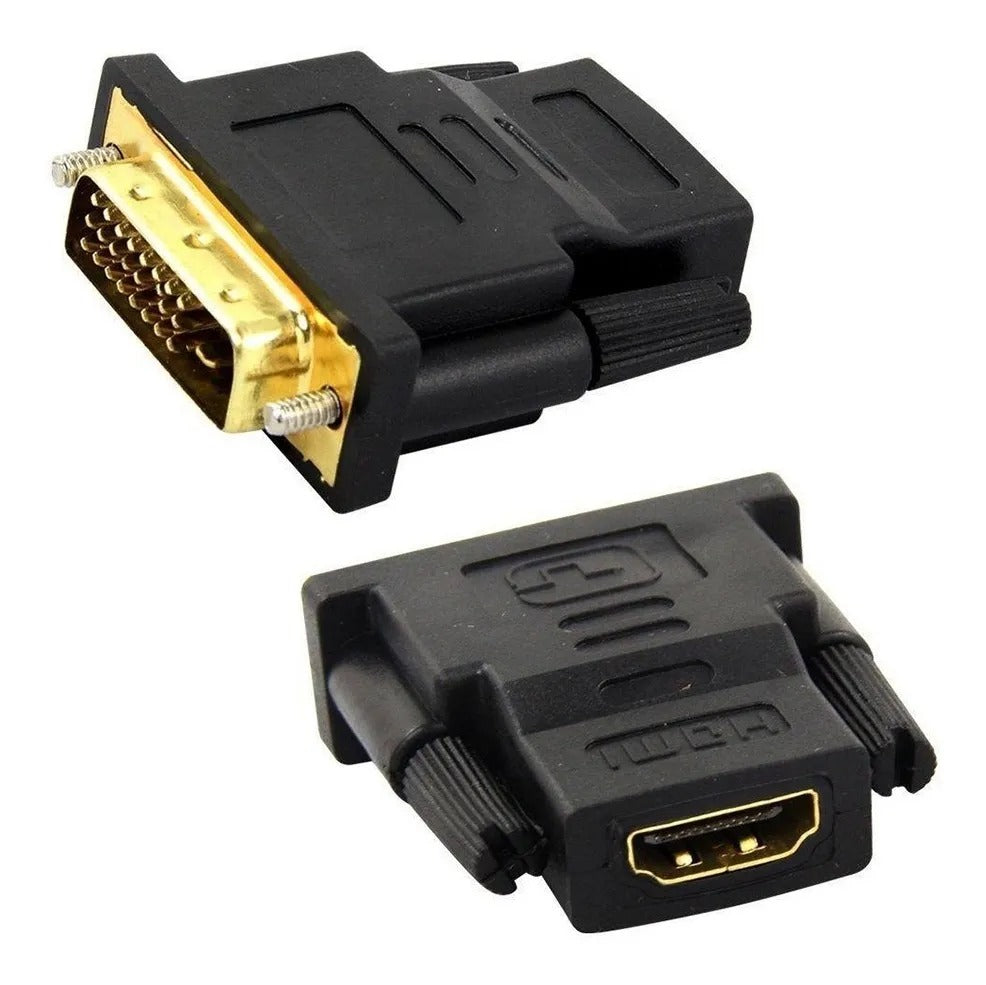 Adaptador Convertidor Dvi Macho 24 + 1 a HDMI Hembra S0635