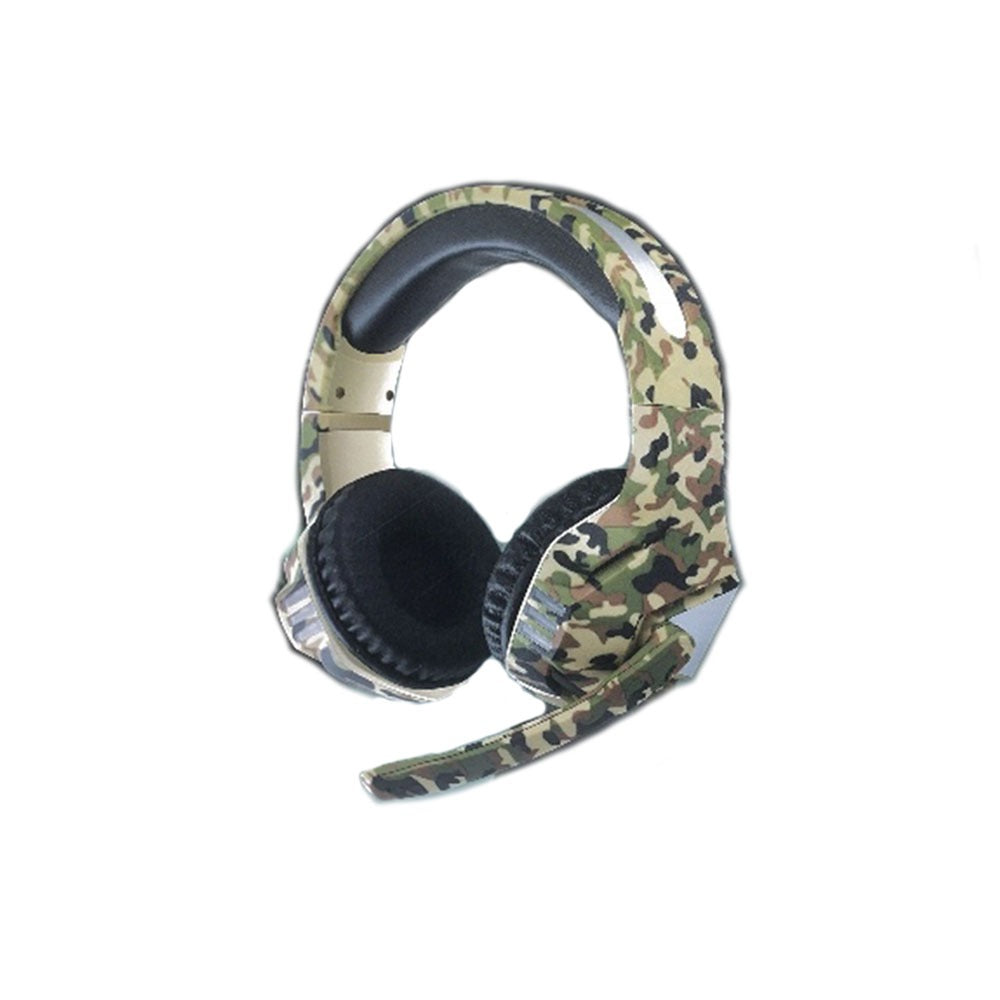 Audífonos Gamer Ain-gm780 para Ps4 Xbox One PC Micrófono Beige militar S0643-2