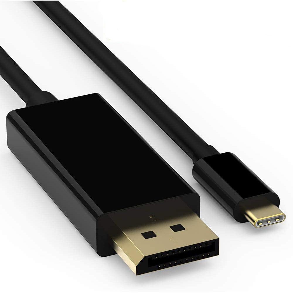 Cable USB 3.1 C Tipo C a Displayport PVC Macho 1.8 Metros 4k S0645