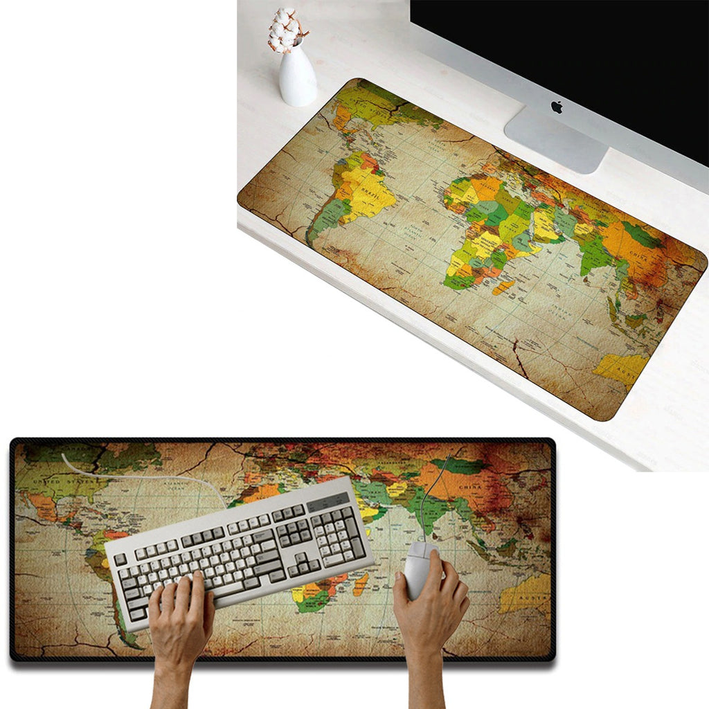Mouse pad Base Escritorio Extra Large 30x80cm Computador Sepia S0649-55