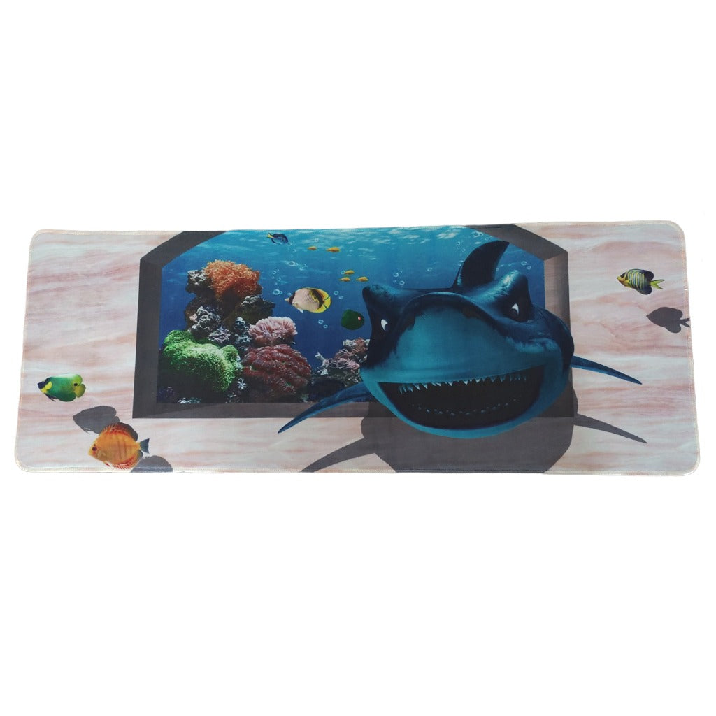 Mouse pad Base Escritorio Extra Large 30x80cm Computador Tiburon S0649-58