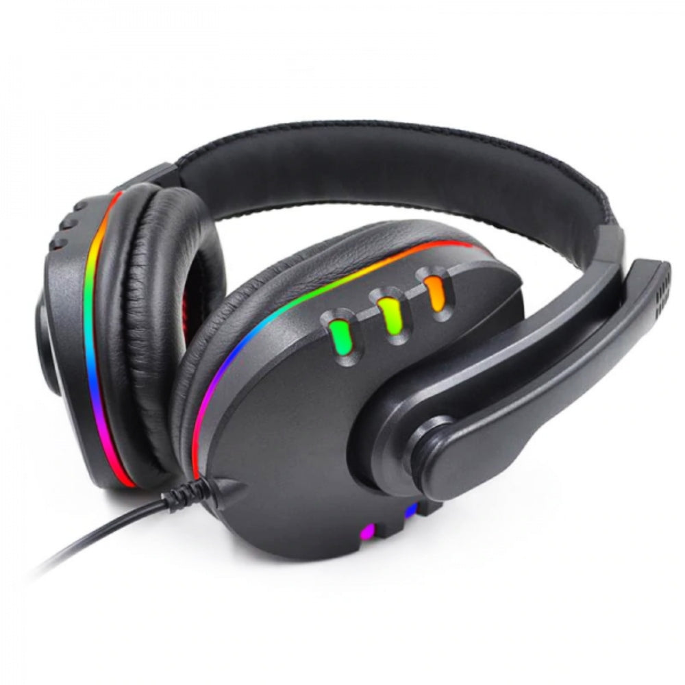 Audífonos Gamer K5 Pro Diadema Micrófono Control Volumen S0653