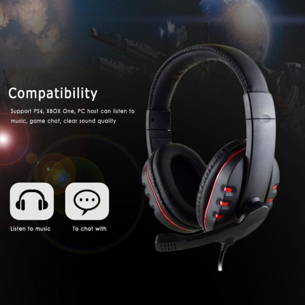 Audífonos Gamer K5 Pro Diadema Micrófono Control Volumen S0653
