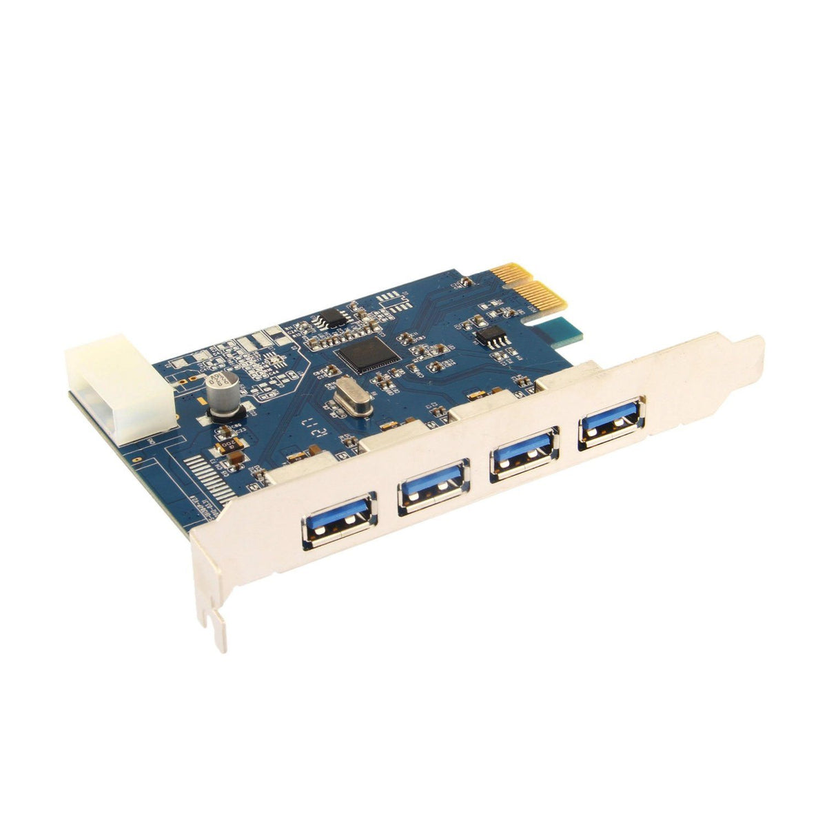 Tarjeta PCI Express USB 3.0 de 4 Puertos Alta Velocidad 5 Gbps S0661