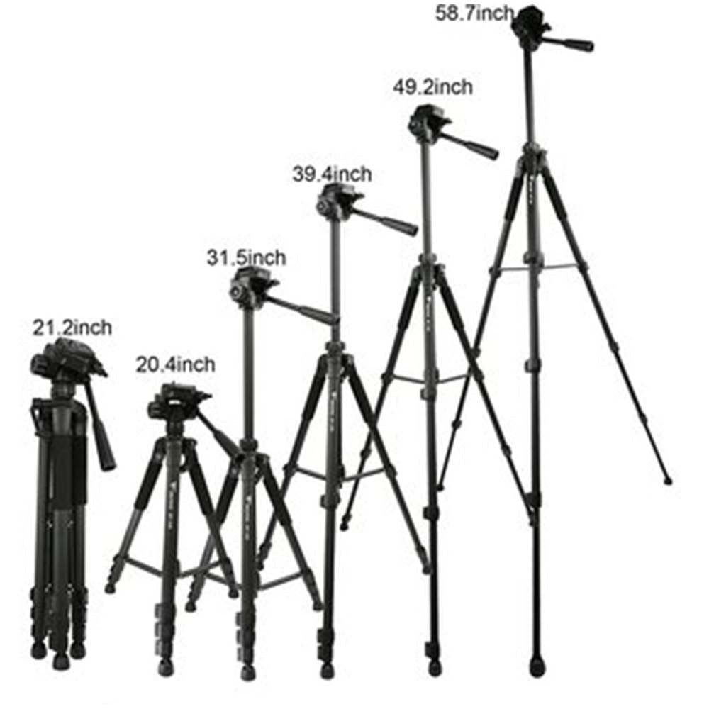 Trípode para Celular Cámara 3 Secciones + Funda 1.49 Metros 520 S0666