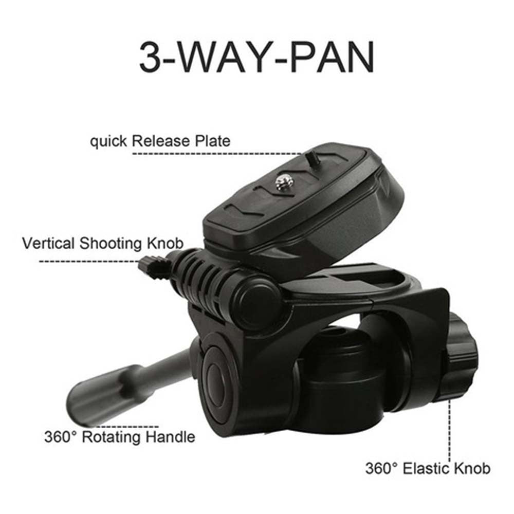 Trípode para Celular Cámara 3 Secciones + Funda 1.49 Metros 520 S0666