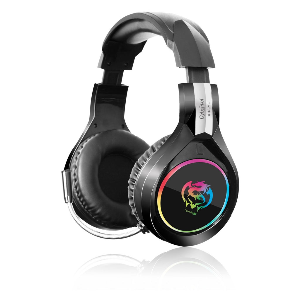 Audifonos Gamer Cybertel Xtreme con Microfono Flexible RGB S0672