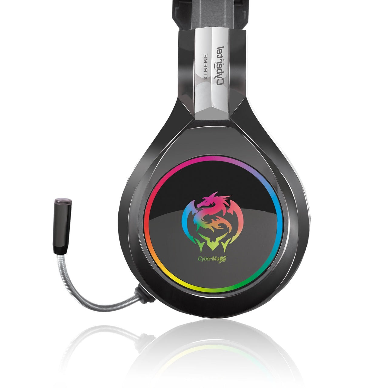 Audifonos Gamer Cybertel Xtreme con Microfono Flexible RGB S0672