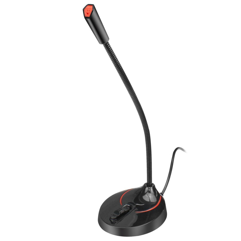Micrófono USB Audio USB Unidireccional Mic Soporte para PC S0689