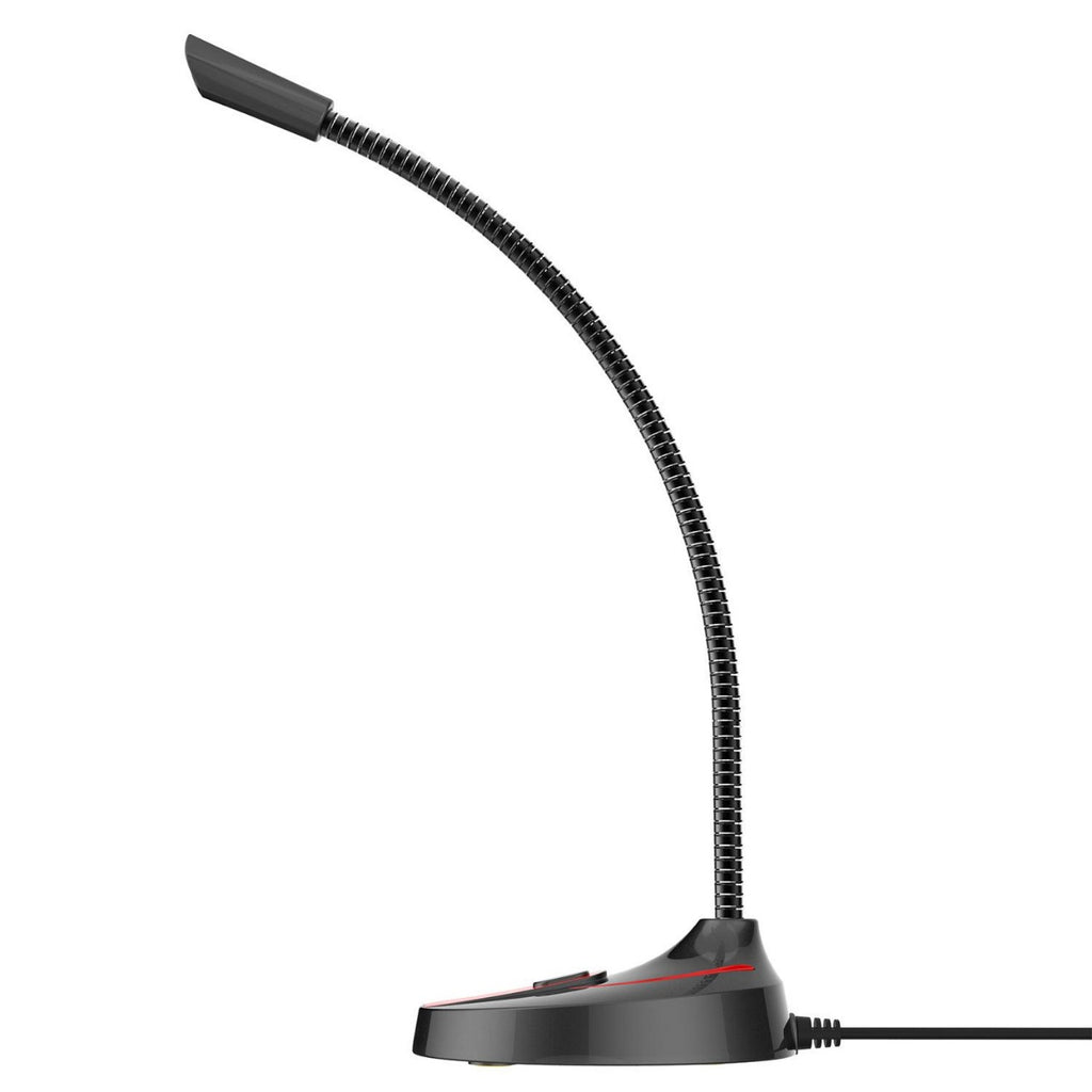Micrófono USB Audio USB Unidireccional Mic Soporte para PC S0689