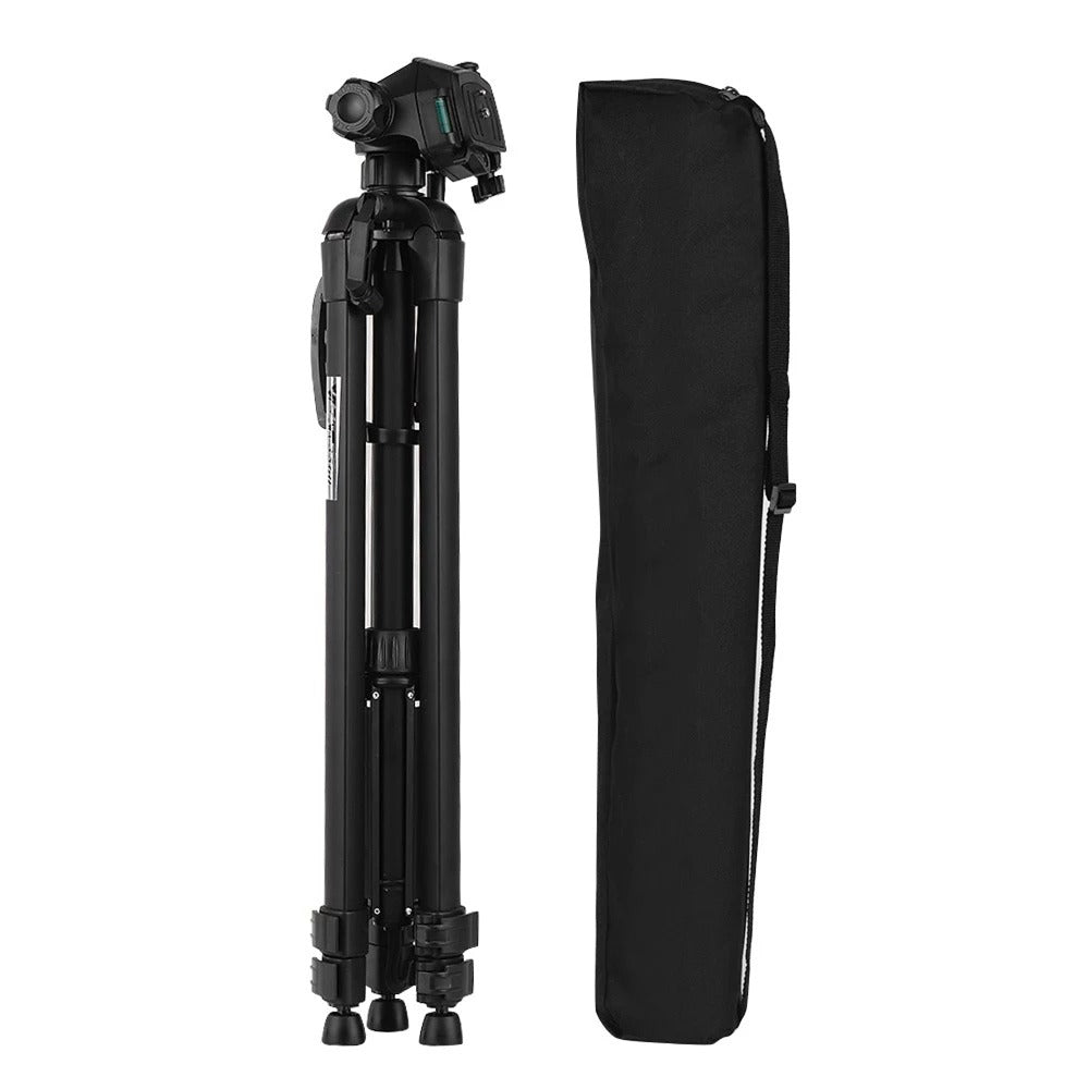 Trípode para Celular Cámara 3 Secciones + Funda 1.60 Metros 3540 S0695