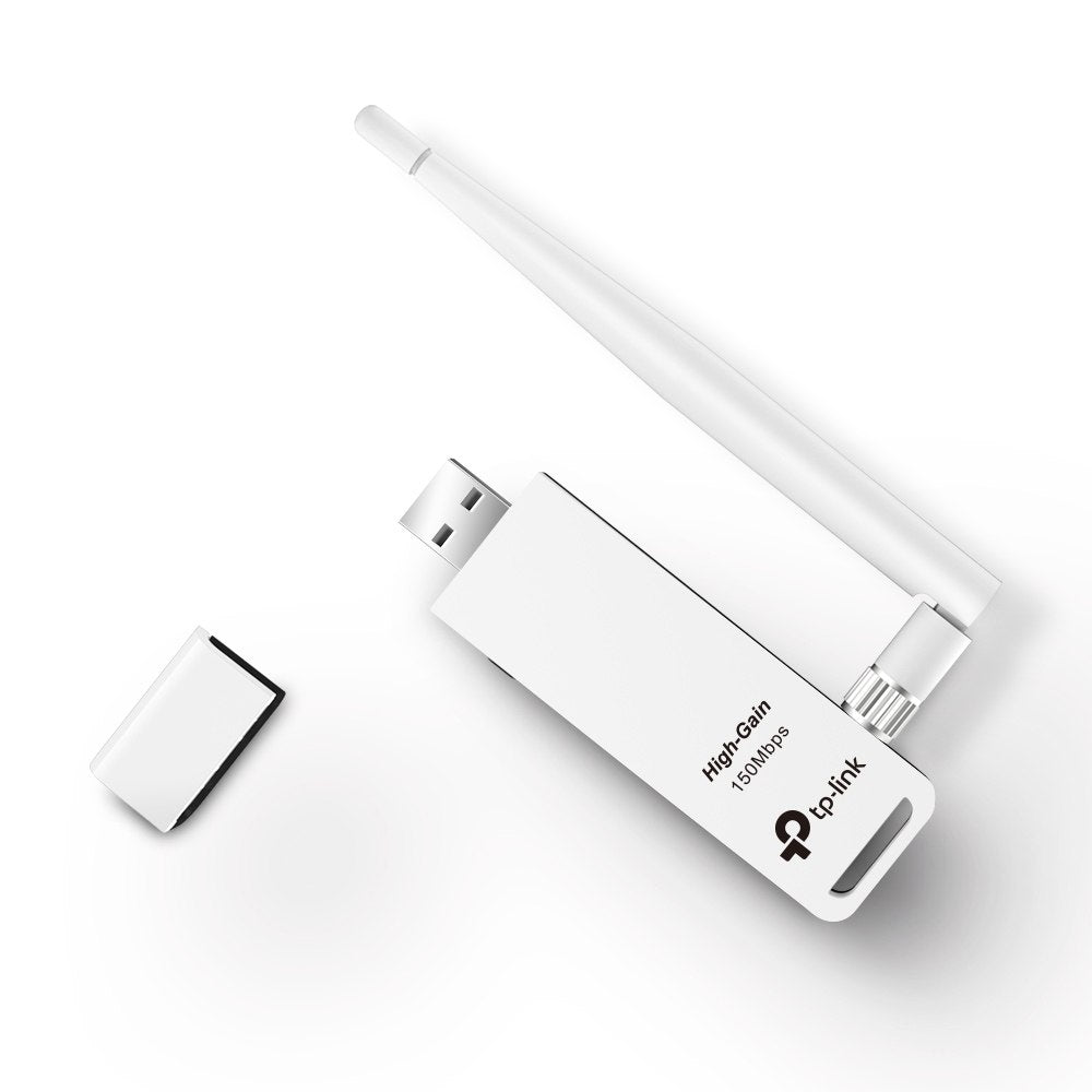 Adaptador USB Inalámbrico de Alta Ganancia 150Mbps TP LINK wifi 24Ghz S0810