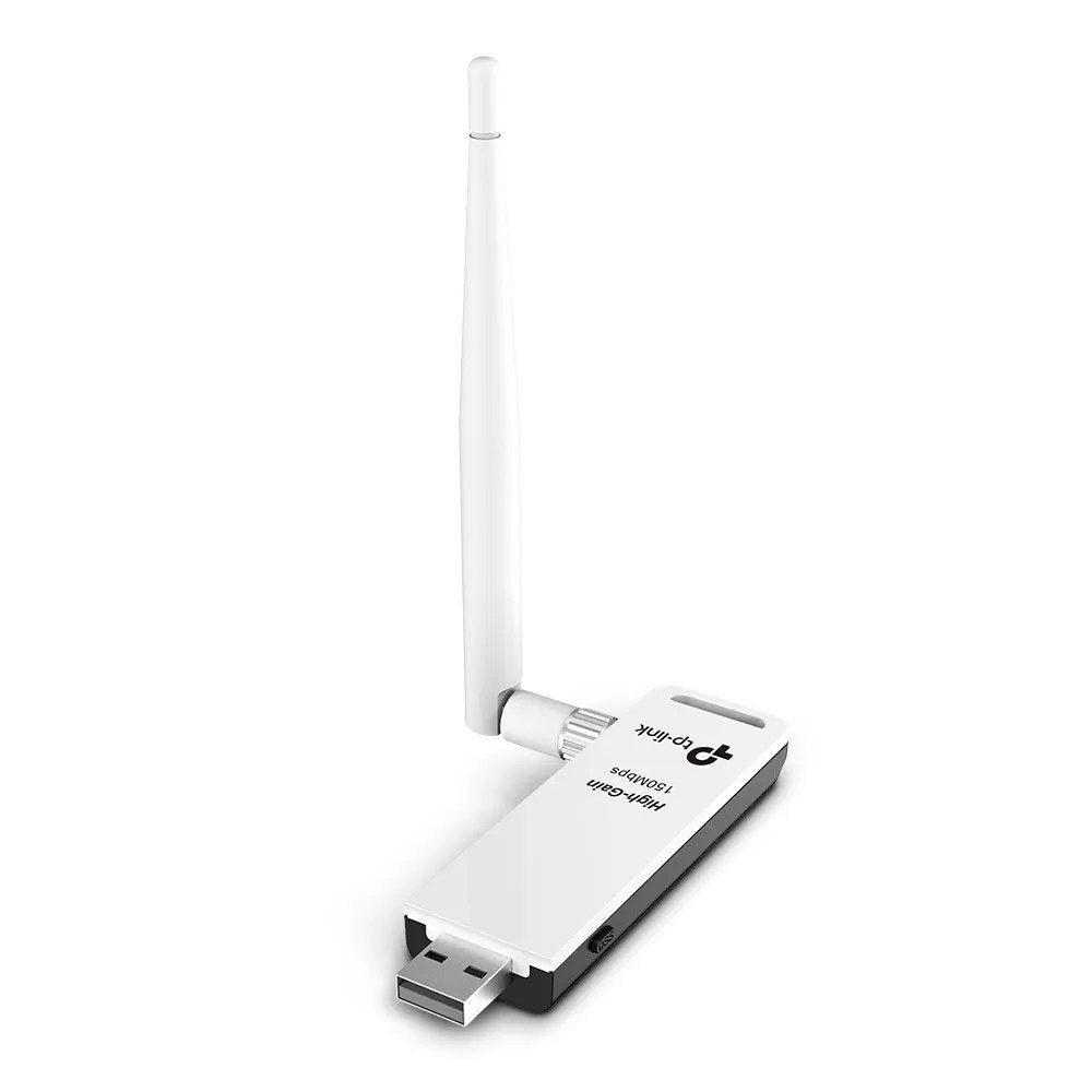Adaptador USB Inalámbrico de Alta Ganancia 150Mbps TP LINK wifi 24Ghz S0810