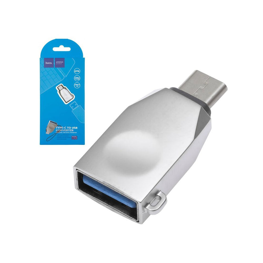 ADAPTADOR OTG USB TIPO C 3.1 MACHO A USB 3.0 HEMBRA HOCO S0829