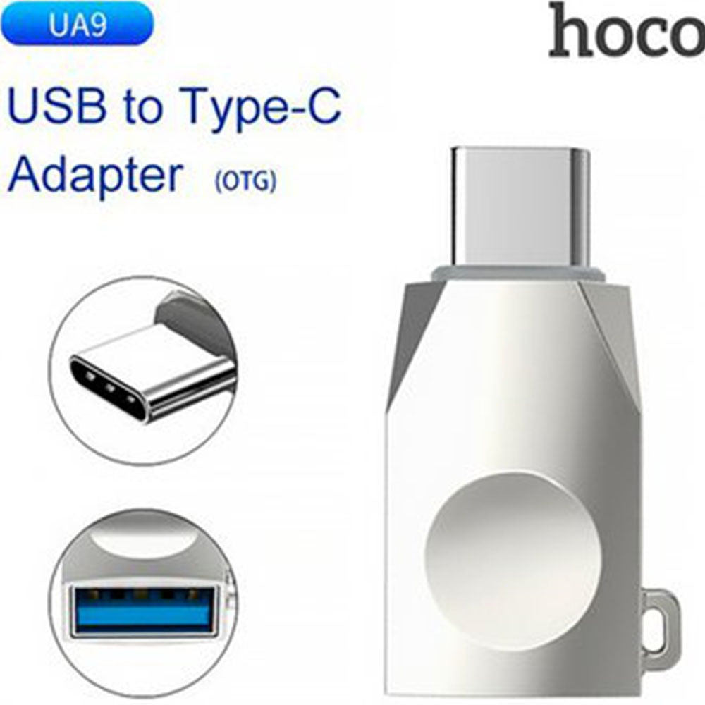 ADAPTADOR OTG USB TIPO C 3.1 MACHO A USB 3.0 HEMBRA HOCO S0829