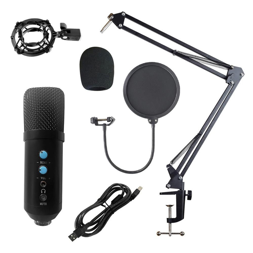 Micrófono Condensador Profesional BM858TZ USB Estudio de Grabación PC S0840