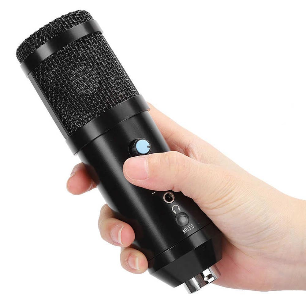 Micrófono Condensador Profesional BM858TZ USB Estudio de Grabación PC S0840