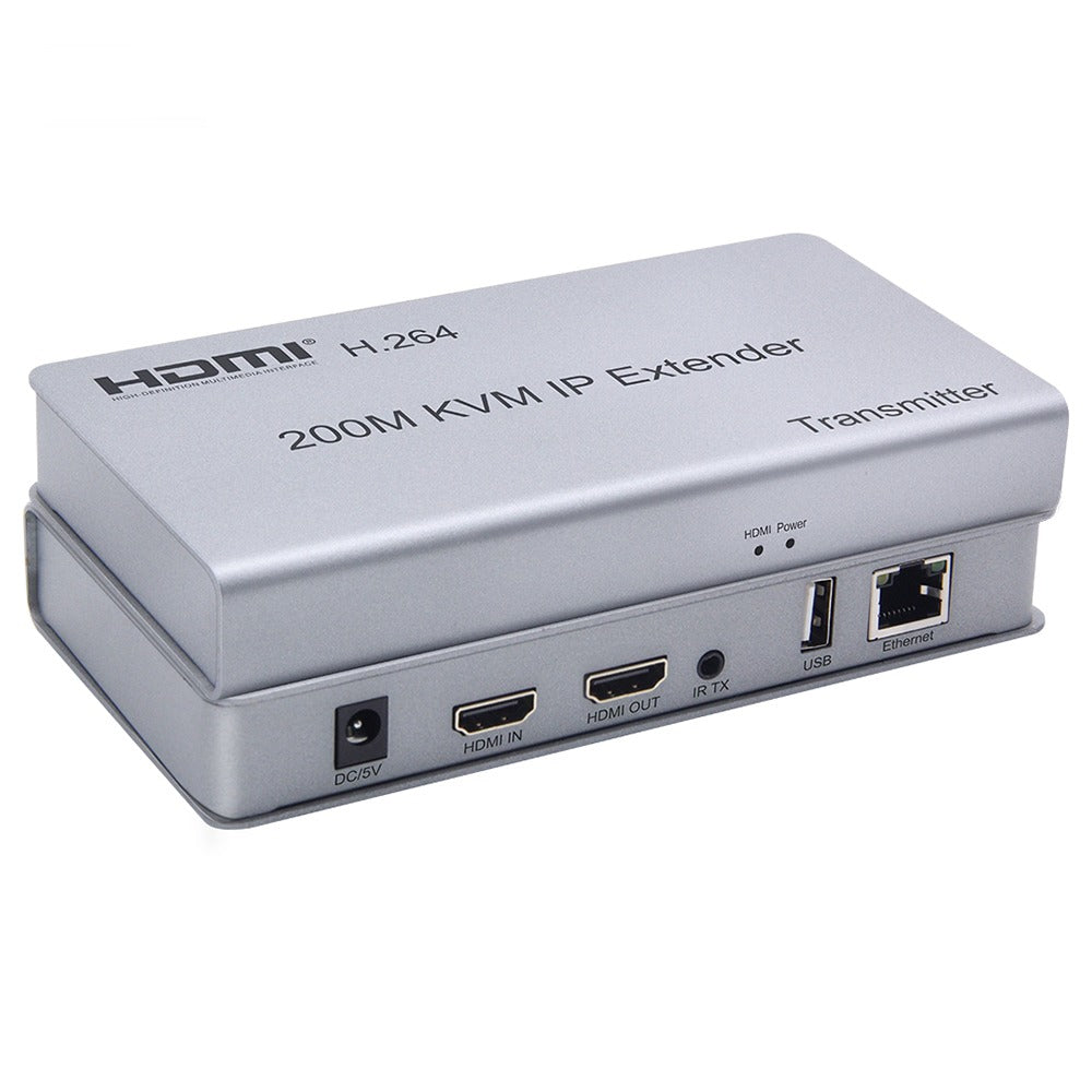 Hdmi extender 200m IP KVM 2 usb extiende hdmi cable rj45 plug and play S0860