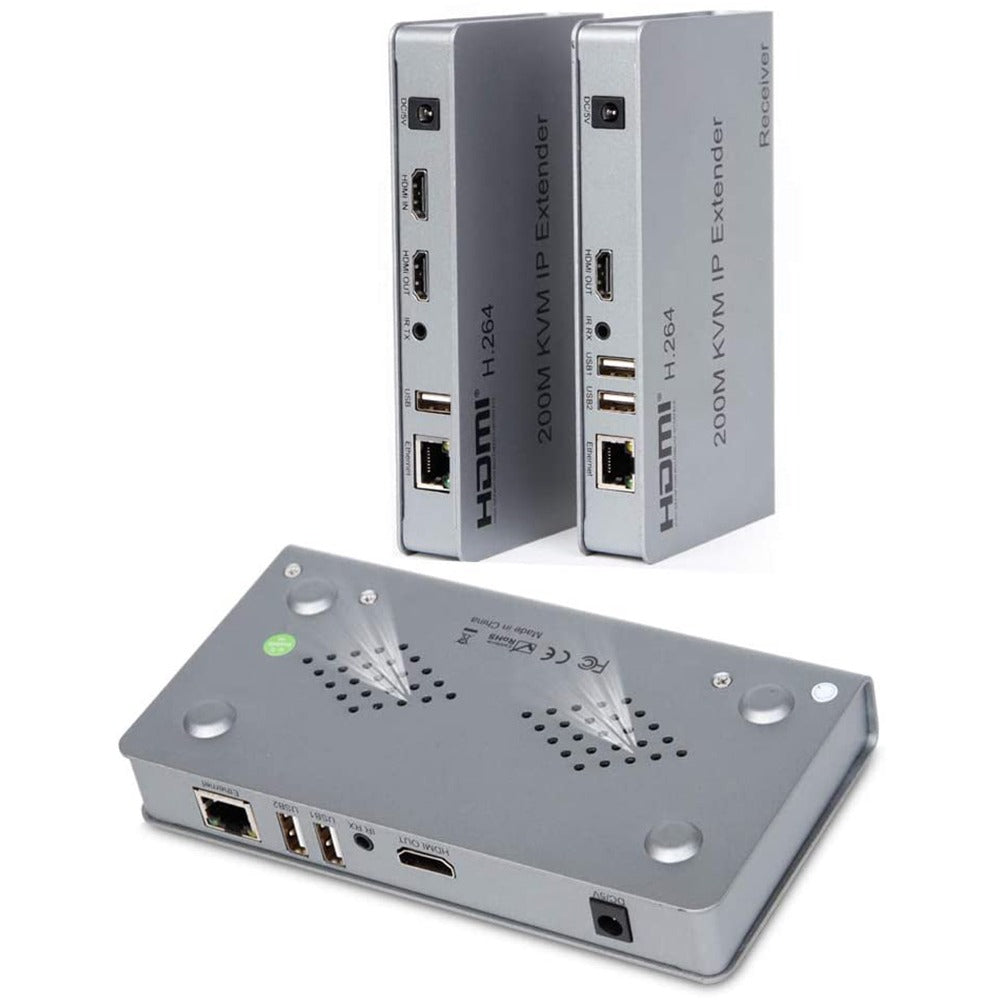 Hdmi extender 200m IP KVM 2 usb extiende hdmi cable rj45 plug and play S0860