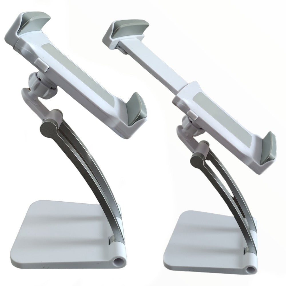 Porta Celular Soporte de Mesa holder celular tablet ajustable Blanco Q8 S0862