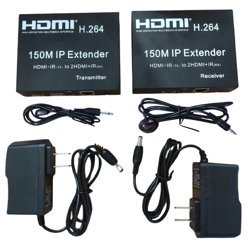 Extensión Extender Hdmi A Rj45 Utp Cat 5 6 Hasta 150 Metros TX RX 1080 S0886