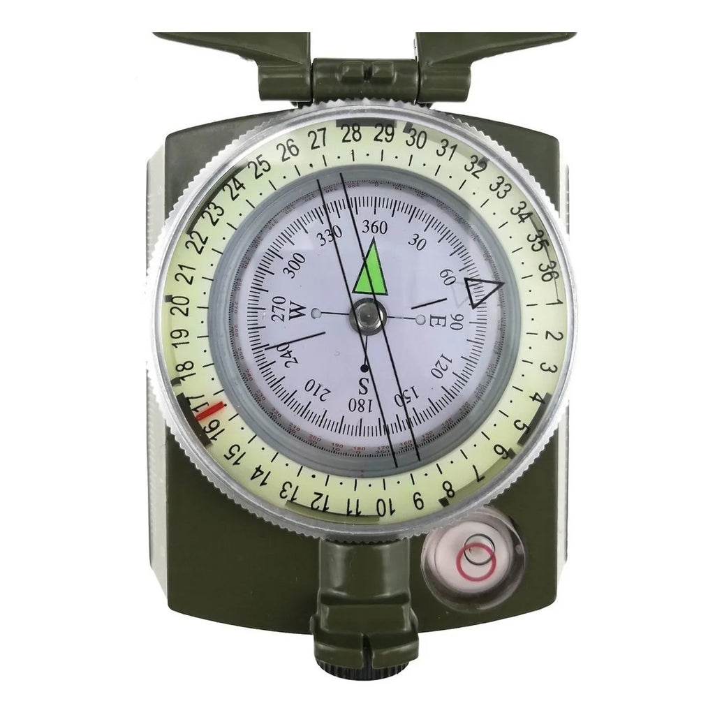 Brújula lensatica Prismatica profesional estilo militar S0952
