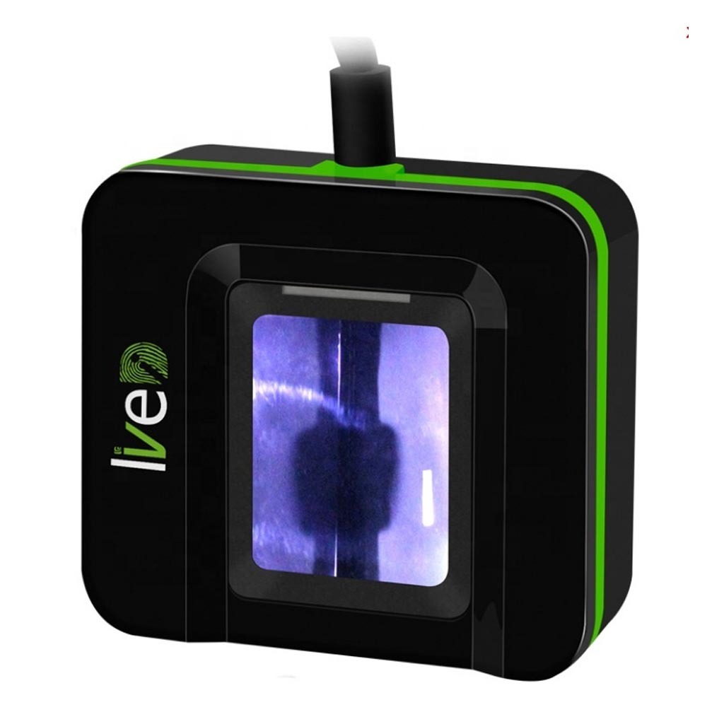 Lector y escáner de huellas dactilares USB live 20R ZK sensor huellas S0968