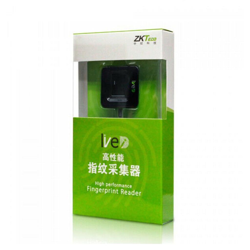 Lector y escáner de huellas dactilares USB live 20R ZK sensor huellas S0968