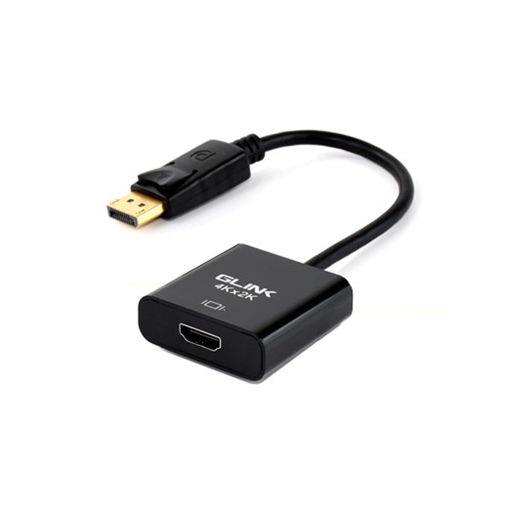 Adaptador Convertidor Display Port a HDMI GLINK 4k ultra HD Dp A HDMI S0973