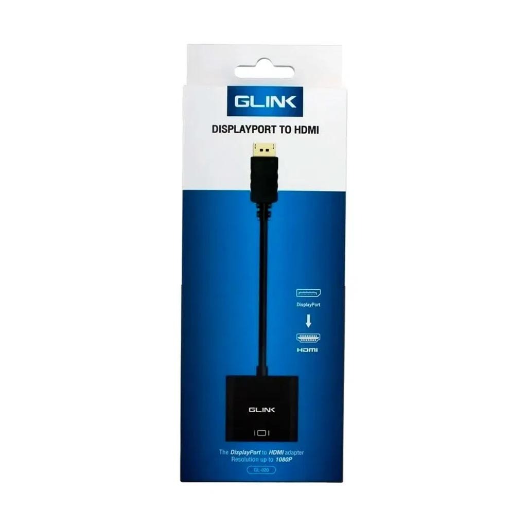Adaptador Convertidor Display Port a HDMI GLINK 4k ultra HD Dp A HDMI S0973
