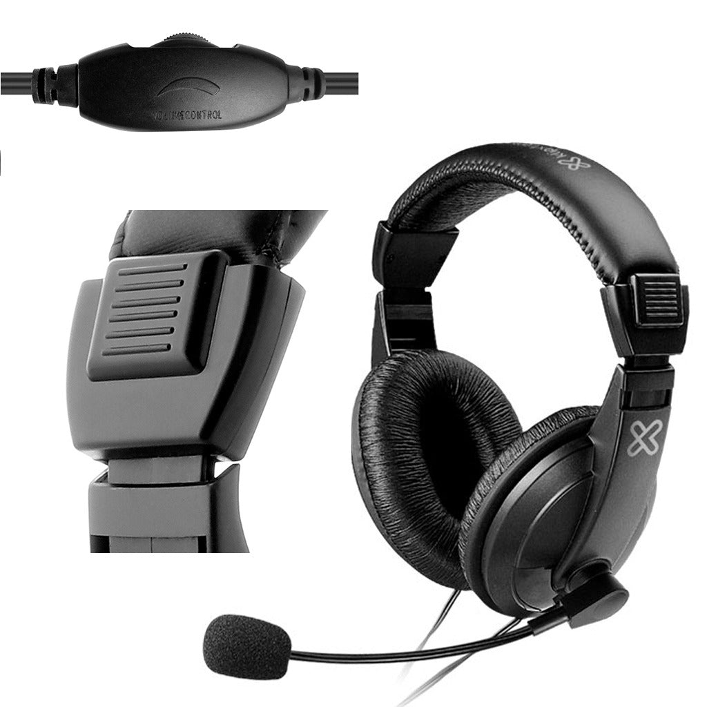 Audifonos Con Microfono Klipxtreme KSH-301 control volumen S0985
