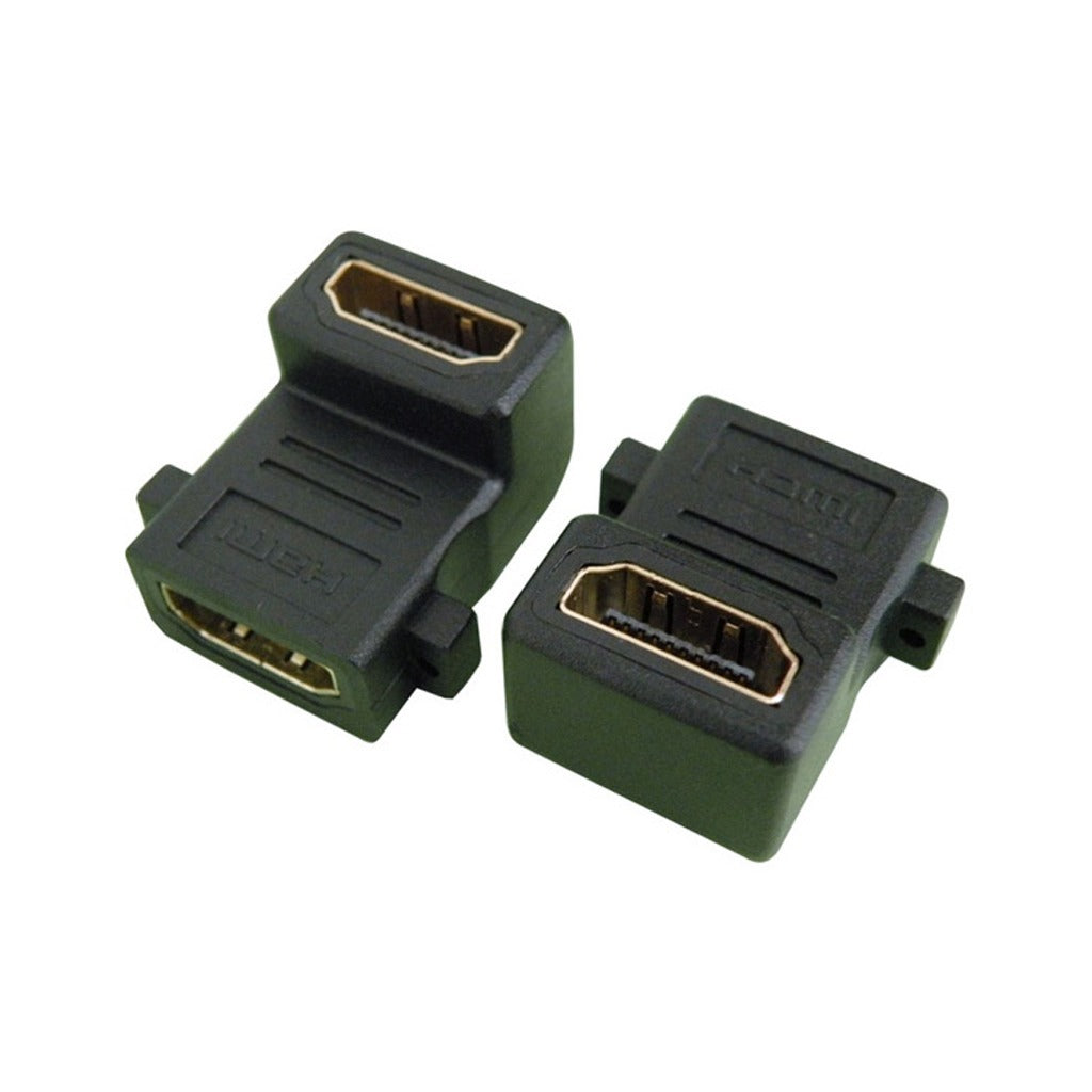 Adaptador Union Hdmi A Hdmi Hembra Acople 1080p Extiende codo empalme S0994
