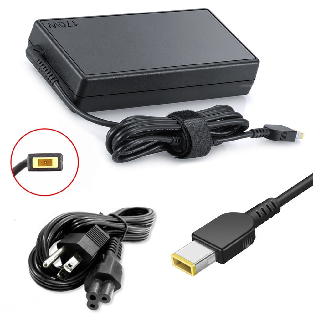 Cargador laptop Compatible lenovo slim 20v 8.5a punta usb cuadrada 170w thinkpad S1003