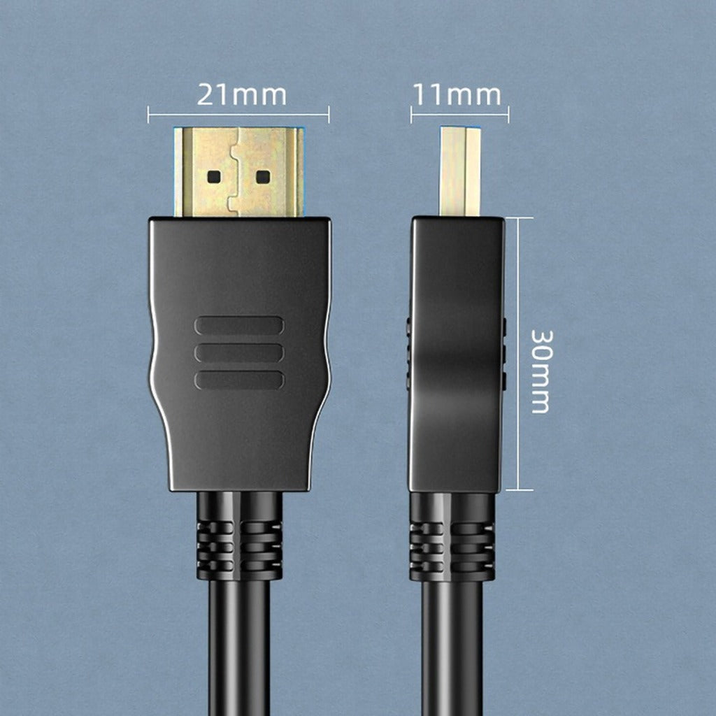 Cable Hdmi 2.0 4k Ultra Hd Alta Velocidad 3d 20 Metros 2160p Negro PVC S1011