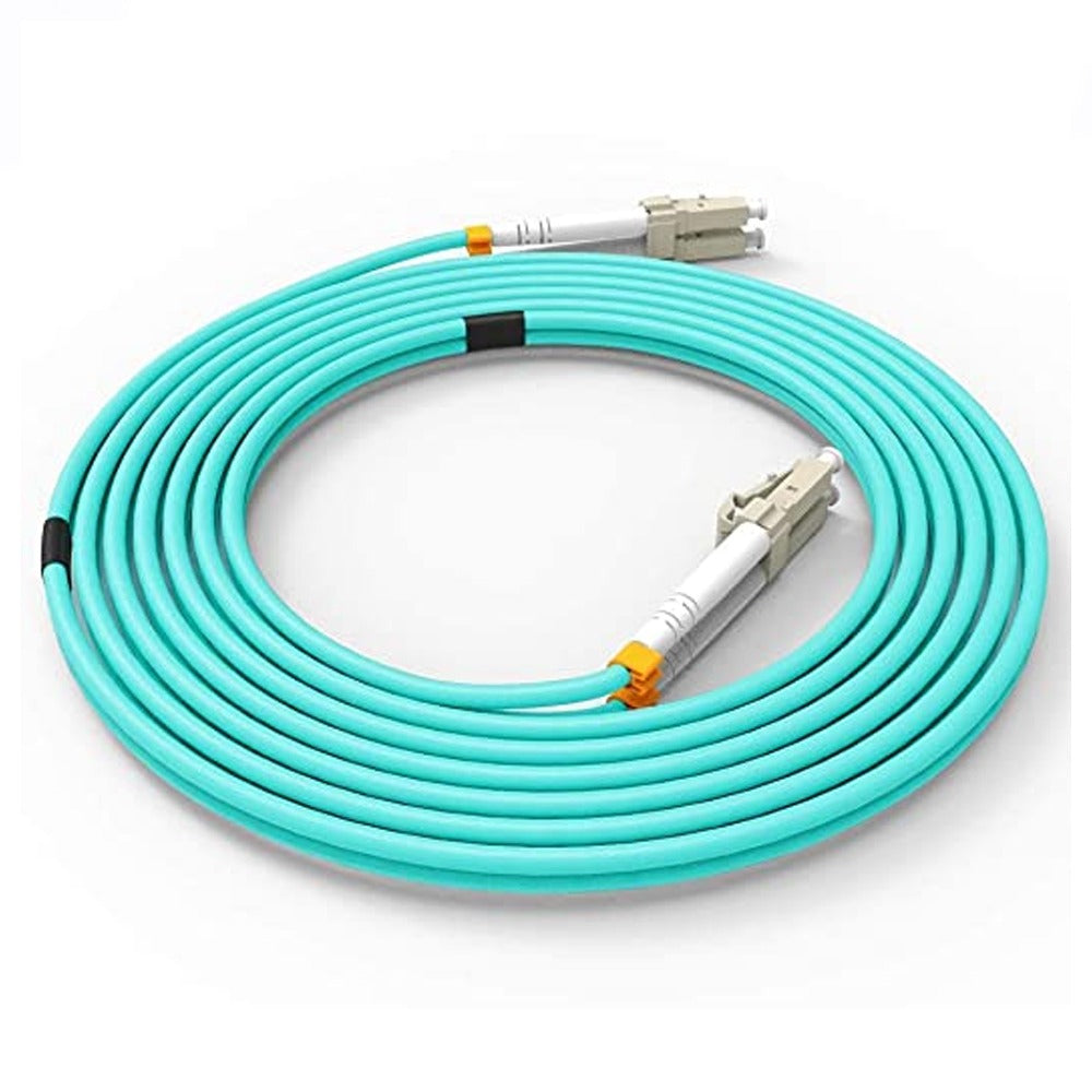 Cable patch cord de fibra optica OM3 3.0mm LC-LC 50dB 50 25 3 Metros S1018