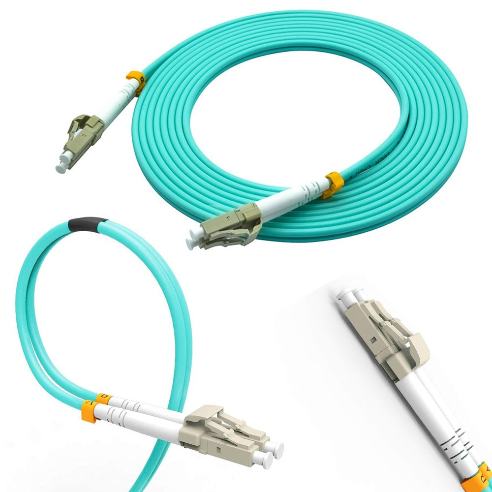 Cable Patch Cord de Fibra Optica OM3 3.0mm LC-LC 50dB 50-25 10 Metros S1020