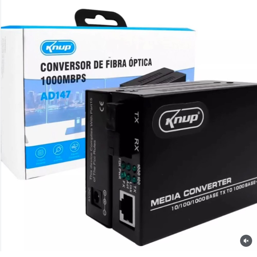 1 Par De Convertidores De Medios De Fibra Htb-GS-03 a b 20km 1000mb S1054