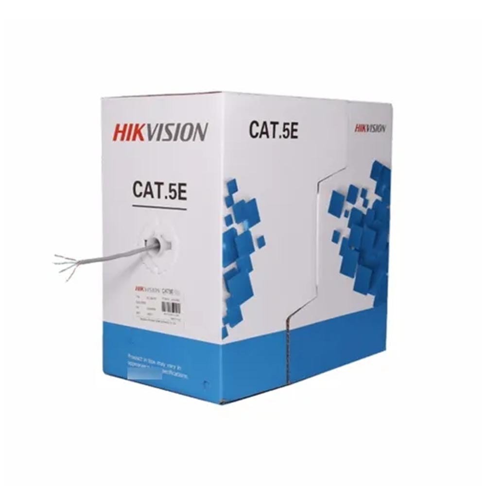 Rollo Cable de cobre Cat 5e HIKVISION DS-1LN5E EE AWG 25 305 metros S1057