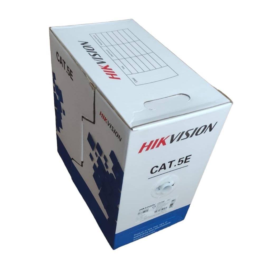 Rollo Cable de cobre Cat 5e HIKVISION DS-1LN5E EE AWG 25 305 metros S1057